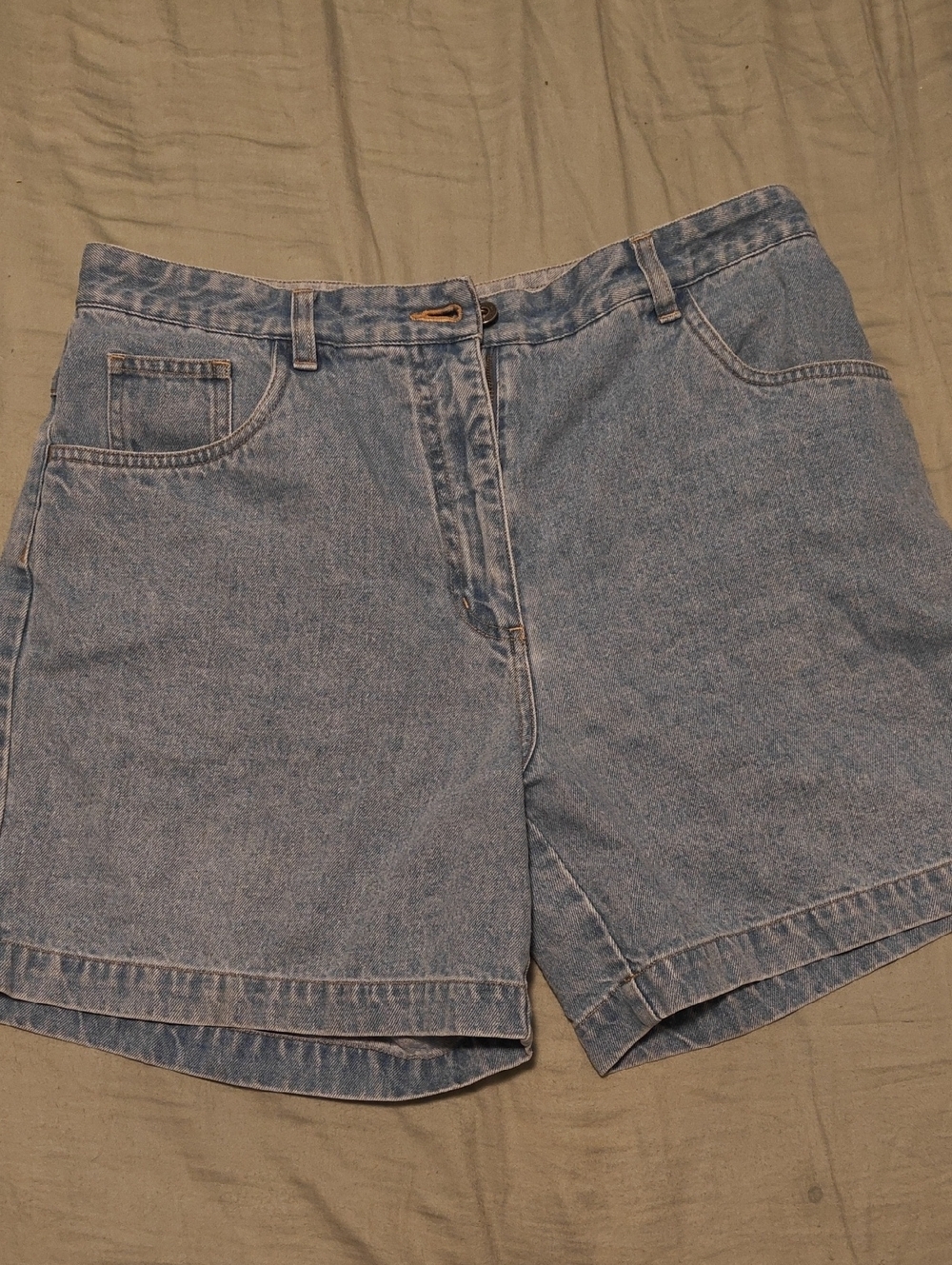 Christopher & Banks Light Blue Denim Shorts